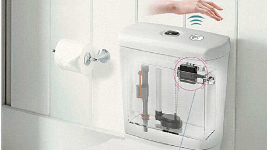 How To manually flush an automatic toilet