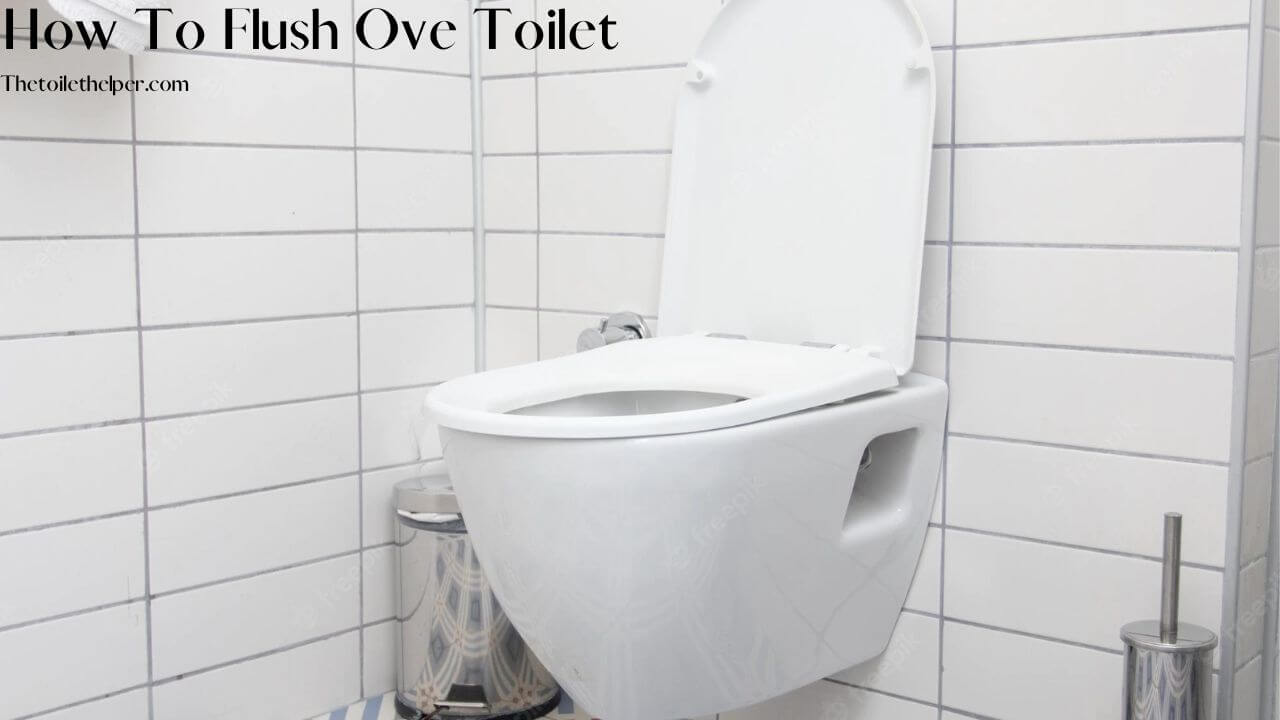 How to flush Ove toilet (1)