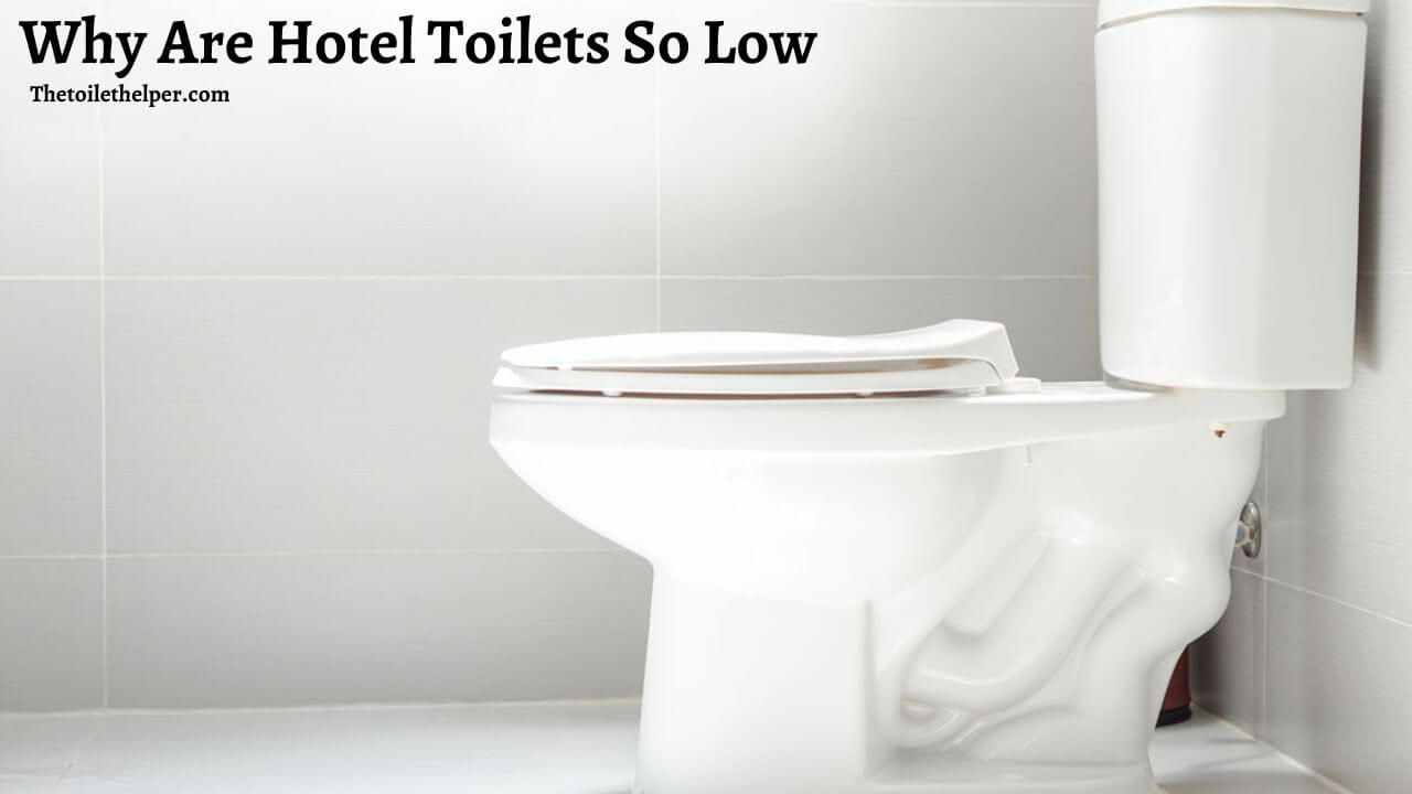 Why Are Hotel Toilets So Low