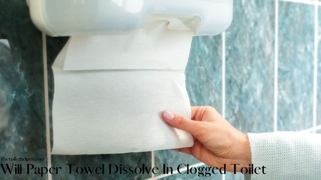 Will Paper Towel Dissolve In Clogged Toilet (1)