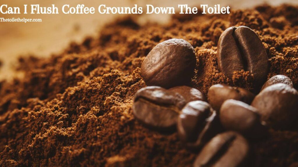 Can I Flush Coffee Grounds Down The Toilet